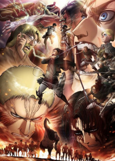 Streaming et Téléchargement Shingeki no Kyojin 3rd Season Part 2 vostfr